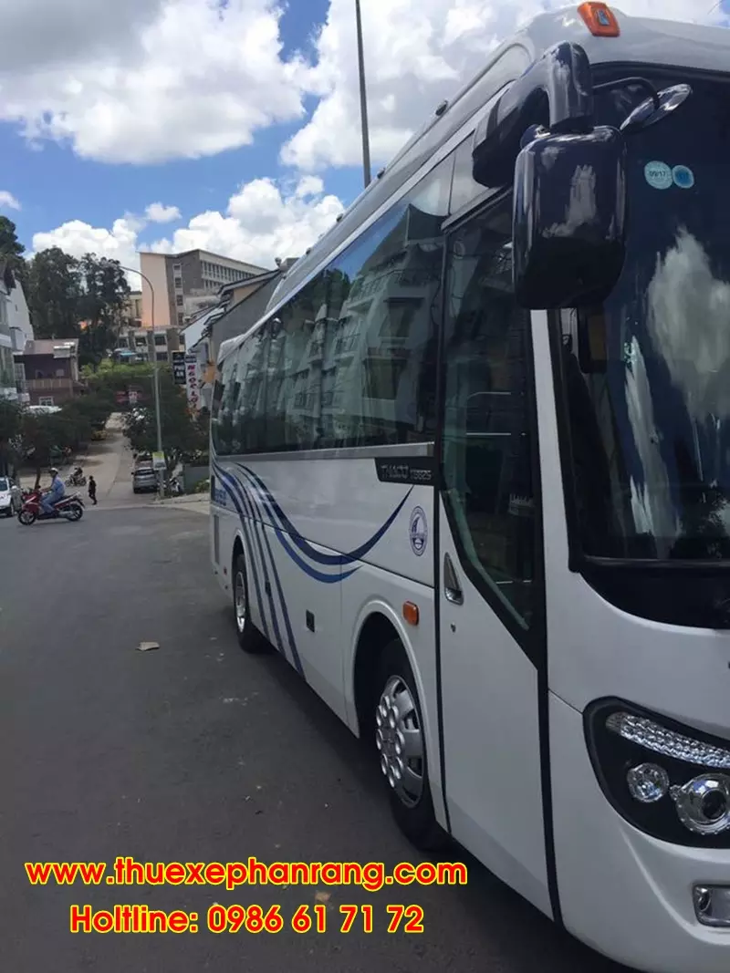 Thuê xe 29 chỗ chất lượng cao đón Phan Rang đi Bà Rịa Vũng Tàu và ngược lại
