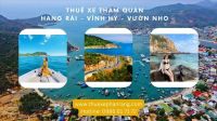 Thuê Xe Tham Quan Hang Rái - Vĩnh Hy - Vườn Nho Thái An 1 ngày